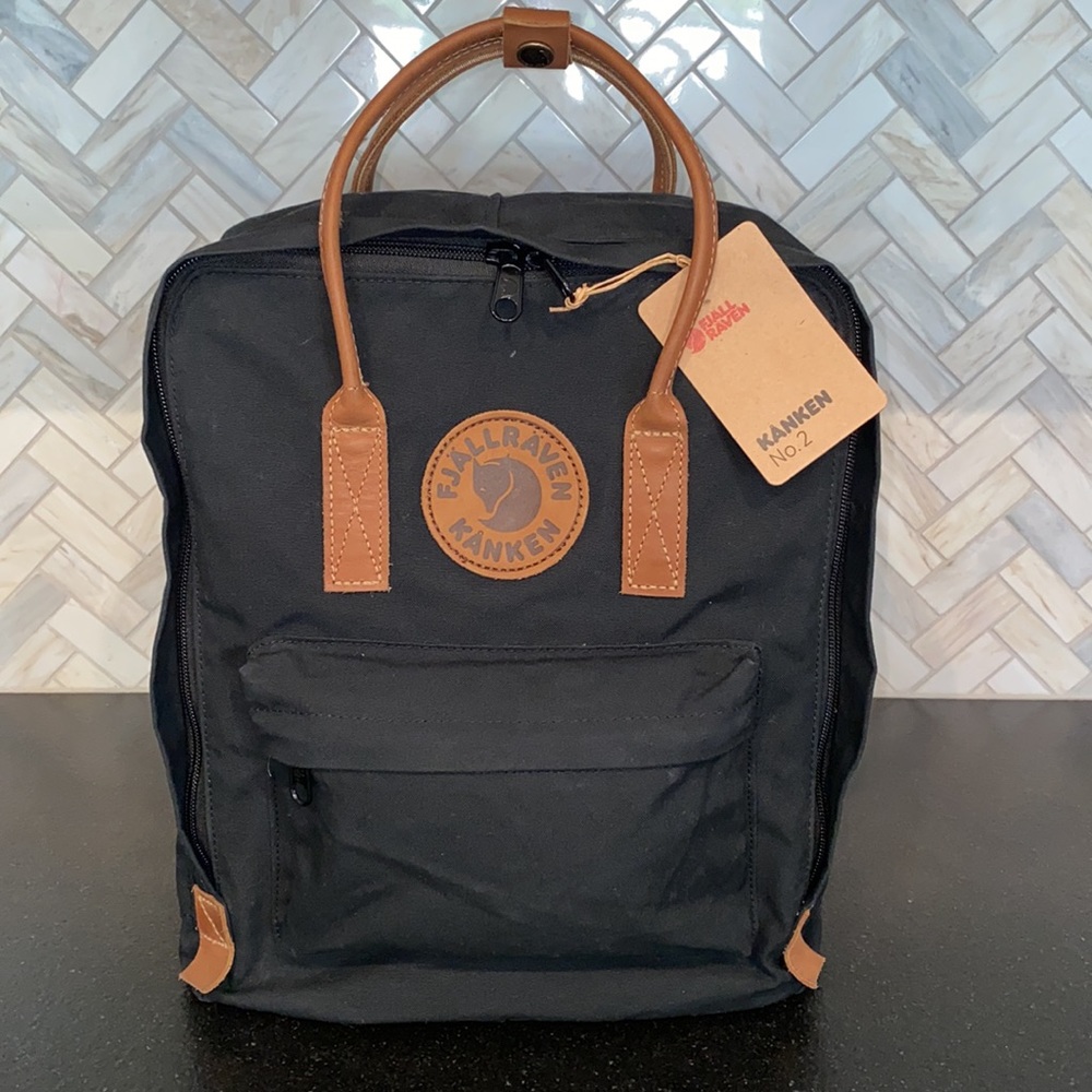 FJALLRAVEN w/G-1000 Material Blk/Saddle Leather Accents w/Separate Shoulder Pads
